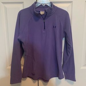 Under Armour purple fleece top